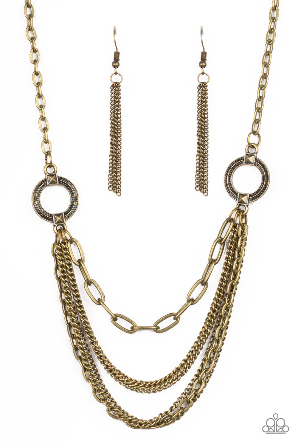shop-sassy-affordable- chains-of-command-brass-paparazzi-accessories