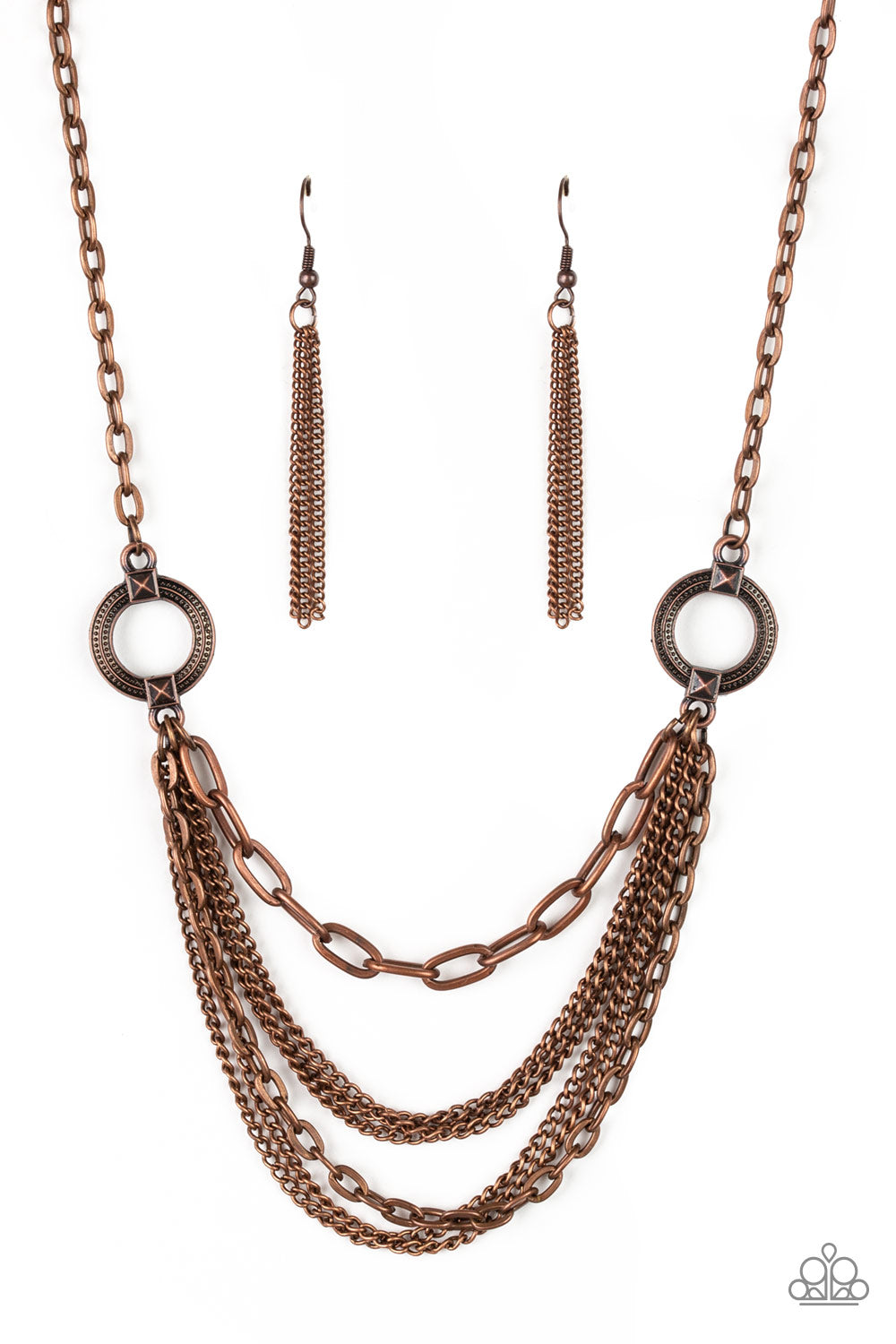 shop-sassy-affordable- chains-of-command-copper-paparazzi-accessories