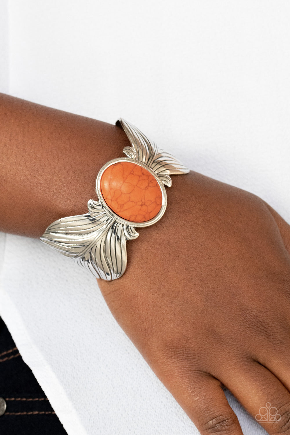 Paparazzi Accessories ❤️ Born to Soar - Orange by Lady Sassy