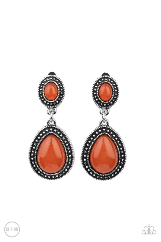 shop-sassy-affordable- carefree-clairvoyance-orange-paparazzi-accessories