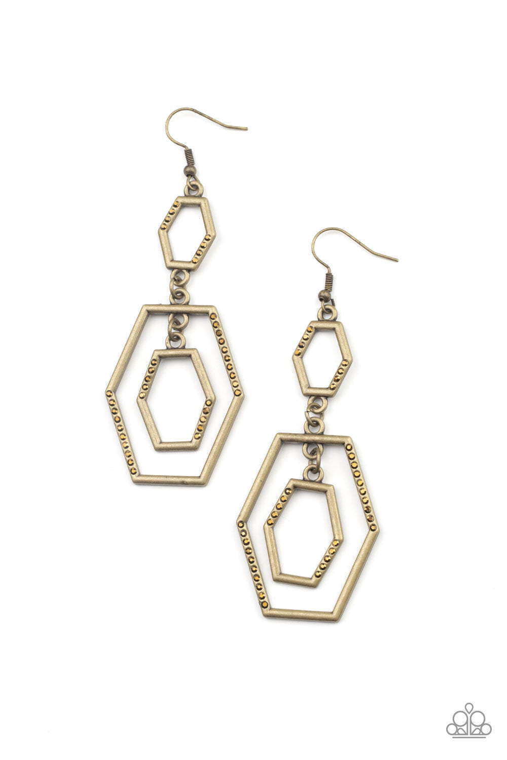 shop-sassy-affordable- geometric-maven-brass-paparazzi-accessories