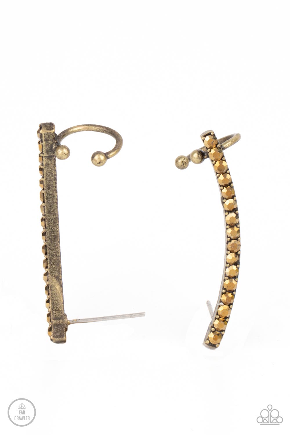 shop-sassy-affordable- give-me-the-swoop-brass-post-earring-paparazzi-accessories