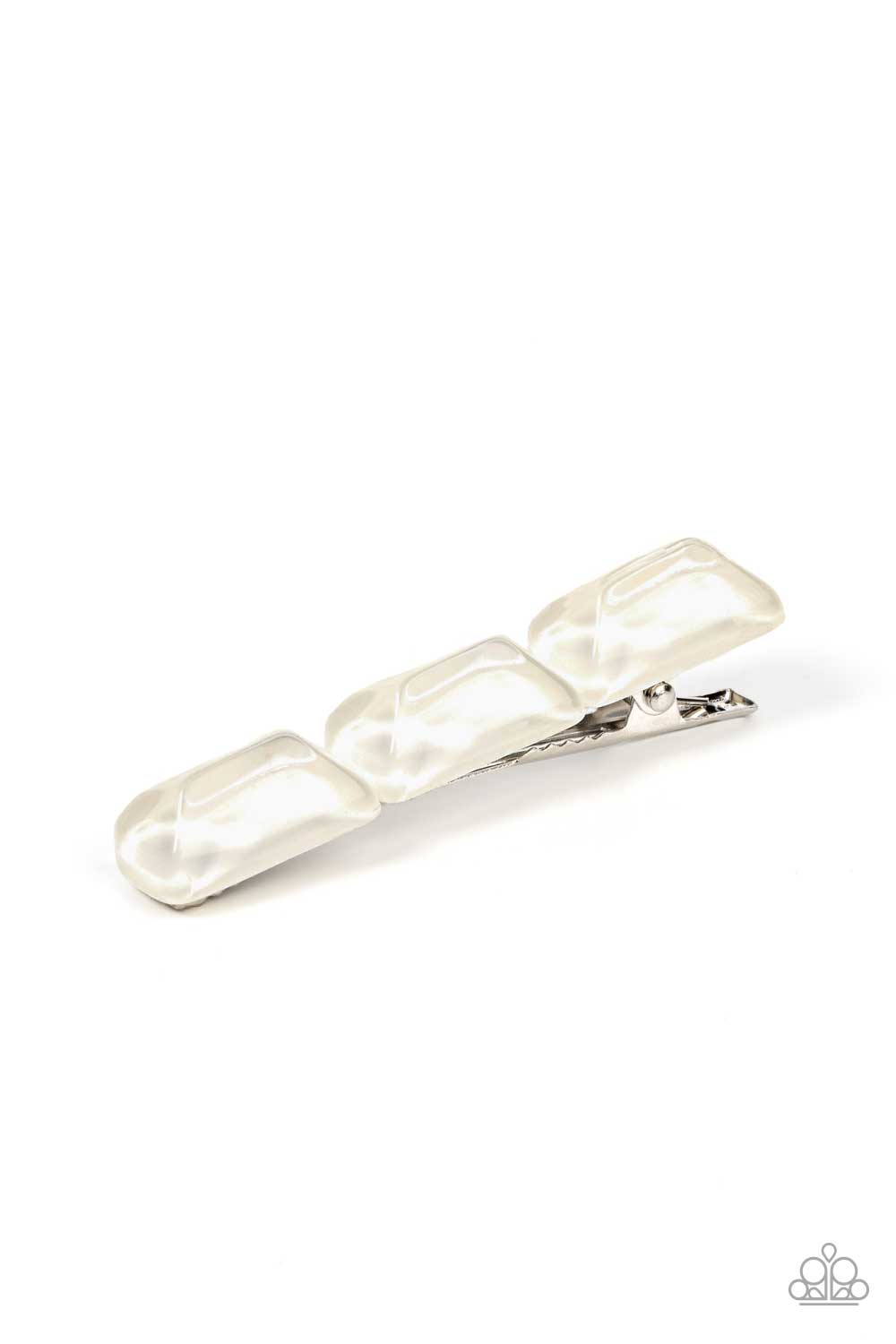 Paparazzi Accessories ❤️Gemstone Glimmer - White by Lady Sassy