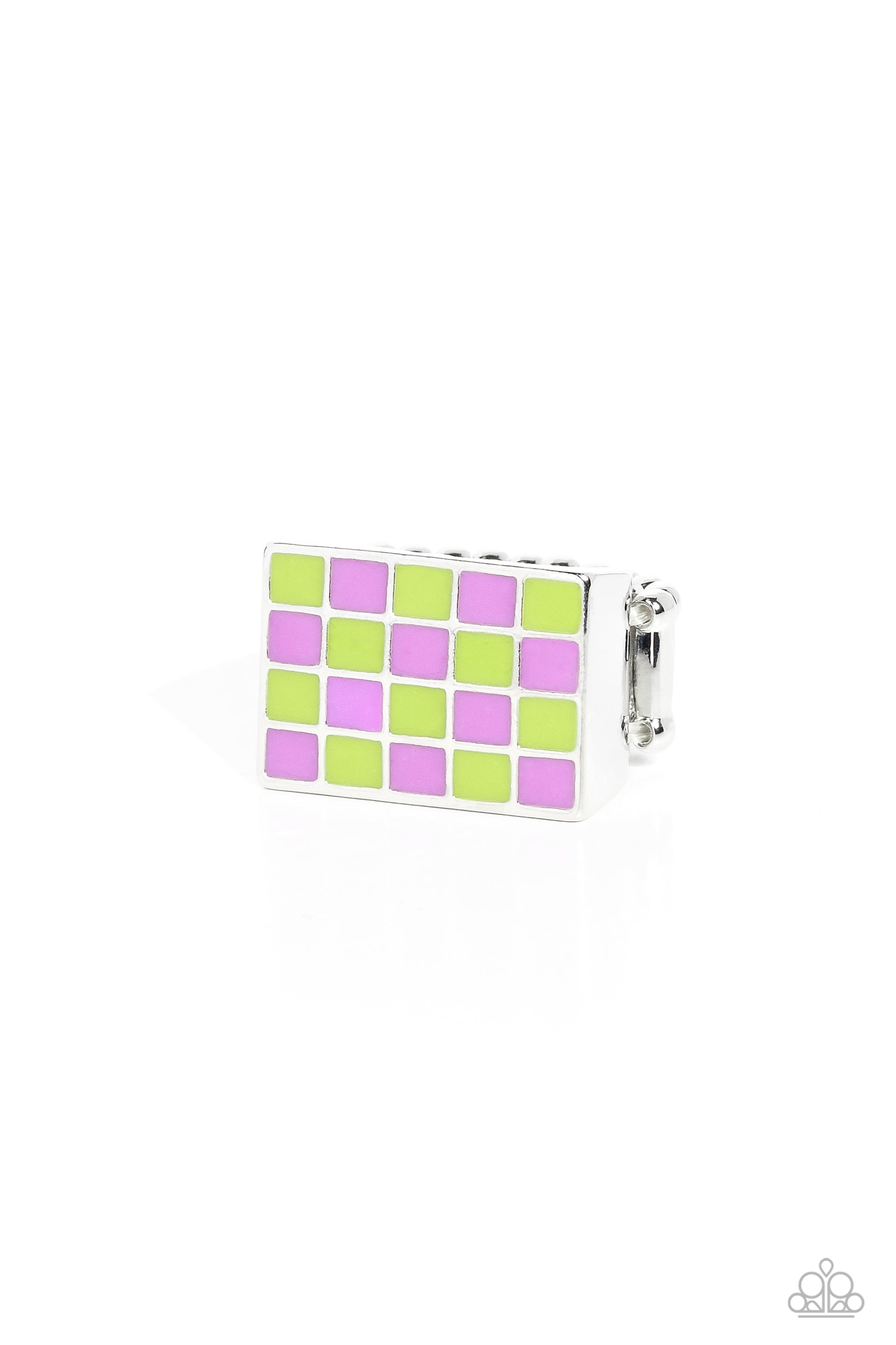 shop-sassy-affordable- checkerboard-craze-green-paparazzi-accessories